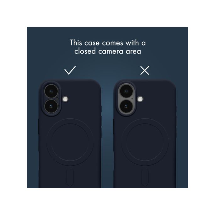 My Style Protective Flex Magsafe Compatible Case for Samsung Galaxy S25 FE 5G/S26 FE 5G Midnight Blue