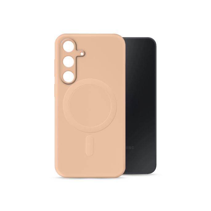My Style Protective Flex Magsafe Compatible Case for Samsung Galaxy S25 FE 5G/S26 FE 5G Soft Pink