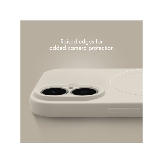 My Style Protective Flex Magsafe Compatible Case for Samsung Galaxy S25 FE 5G/S26 FE 5G Antique White