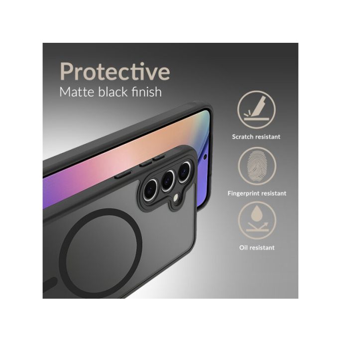 Mobilize MagSafe Compatible Hybrid Case Samsung Galaxy S25 FE 5G/S26 FE 5G Black