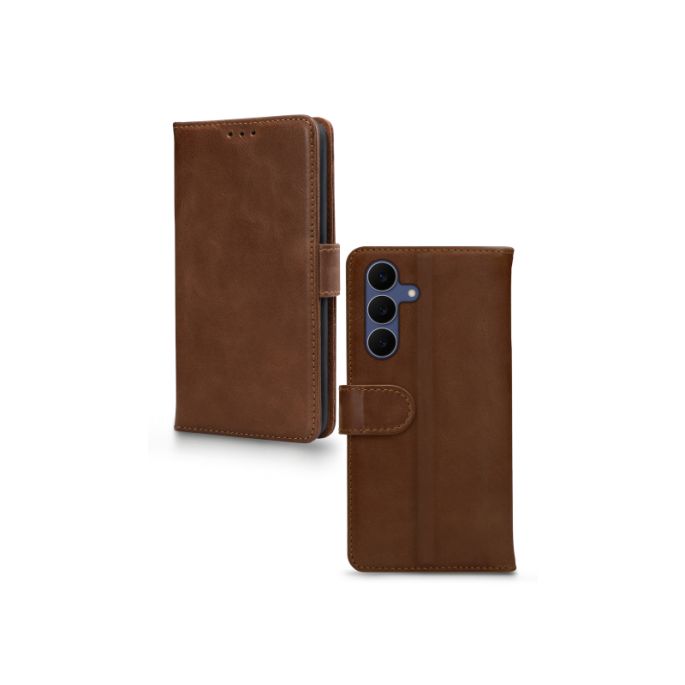 Mobilize Leather Wallet Samsung Galaxy S25 FE 5G/S26 FE 5G Brown