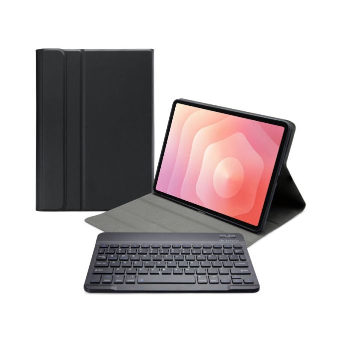 Mobilize Detachable Bluetooth Keyboard Case Samsung Galaxy Tab S12+ Black QWERTY