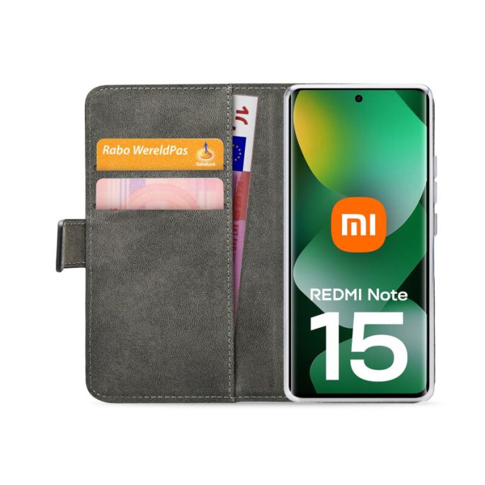Mobilize Classic Gelly Wallet Book Case Xiaomi Redmi Note 17 5G Black