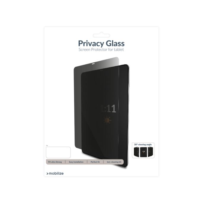Mobilize Privacy Glass Screen Protector for Apple iPad Mini 8 (2026)