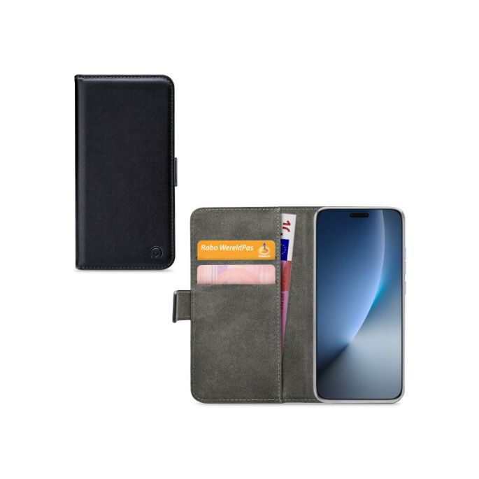 Mobilize Classic Gelly Wallet Book Case Honor Magic9 Pro Max Black