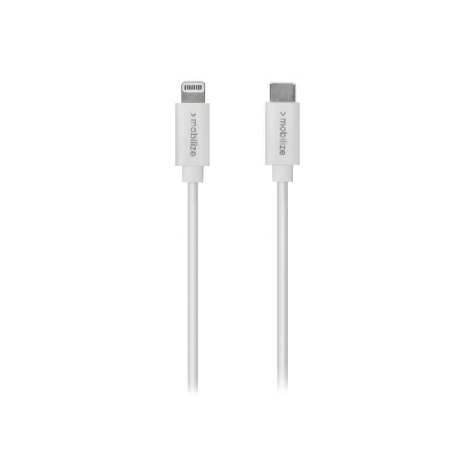 Mobilize Cable USB-C to Apple MFi Lightning 1m. 60W White (BULK)
