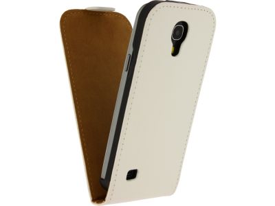 Mobilize Ultra Slim Flip Case Samsung Galaxy S4 Mini I9195 - Wit