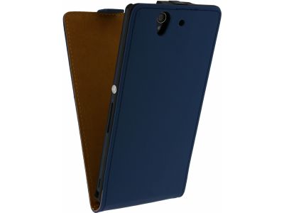 Mobilize Ultra Slim Flip Case Sony Xperia Z - Blauw