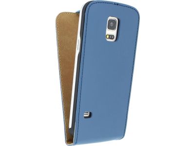 Mobilize Ultra Slim Flip Case Samsung Galaxy S5 Mini - Blauw