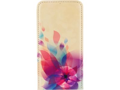 Mobilize Premium Magnet Flip Case Samsung Galaxy A3 - Bloemen