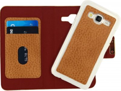 Mobilize Detachable Wallet Book Case Samsung Galaxy J5 Terracotta with Copper Closing