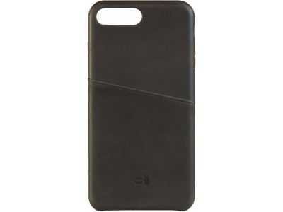 Senza Raw Lederen Cover met Card Slot Apple iPhone 7 Plus/8 Plus - Bruin