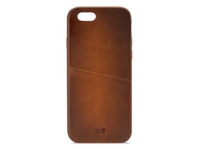 Senza Desire Lederen Cover met Card Slot Apple iPhone 6/6S - Bruin