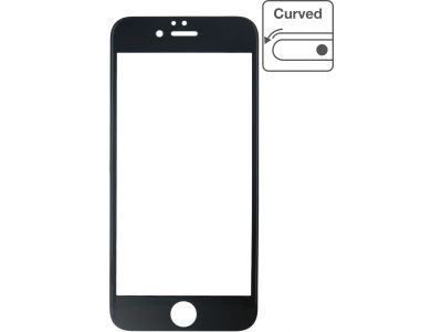 Mobilize Glas Screenprotector Edge-to-Edge Apple iPhone 6/6S - Zwart