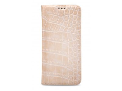 Mobilize Premium Gelly Book Case Samsung Galaxy J7 2017 Alligator Coral Pink
