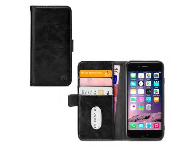 Mobilize Elite Gelly Book Case Apple iPhone 6/6S/7/8/SE 2020 - Zwart
