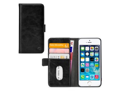Mobilize Elite Gelly Book Case Apple iPhone 5/5S/SE - Zwart
