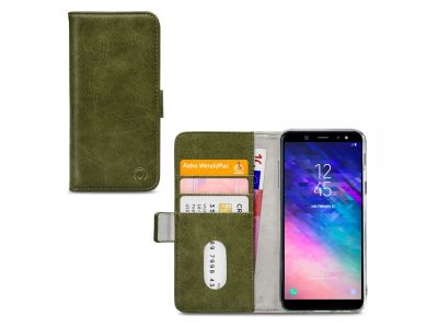 Mobilize Elite Gelly Wallet Book Case Samsung Galaxy A6+ 2018 Green