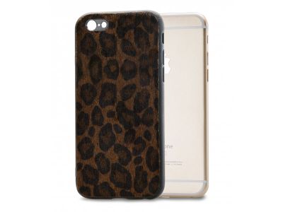 Mobilize Gelly Hoesje Apple iPhone 6/6S Dark - Bruin Leopard