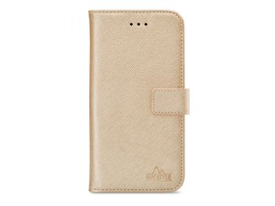 My Style Flex Book Case voor Samsung Galaxy A30s/A50 - Goud