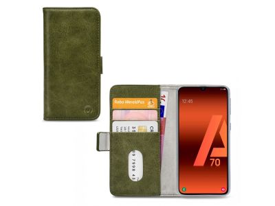 Mobilize Elite Gelly Wallet Book Case Samsung Galaxy A70 Green