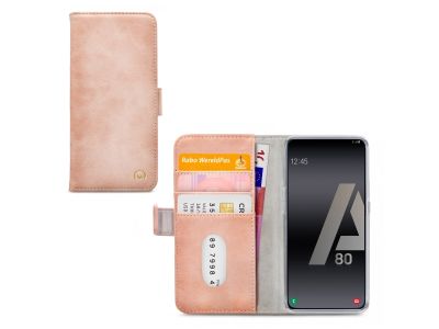 Mobilize Elite Gelly Book Case Samsung Galaxy A80 - Roze