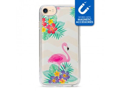 My Style Magneta Case voor Apple iPhone 6/6S/7/8/SE 2020) - Flamingo