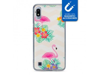 My Style Magneta Case voor Samsung Galaxy A10 - Flamingo