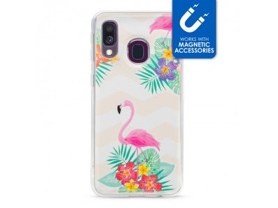 My Style Magneta Case for Samsung Galaxy A40 Flamingo