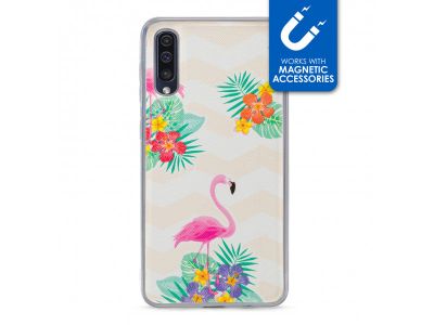 My Style Magneta Case voor Samsung Galaxy A30s/A50 - Flamingo