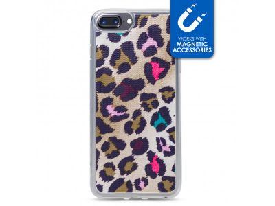 My Style Magneta Case for Apple iPhone 6 Plus/6S Plus/7 Plus/8 Plus Colorful Leopard