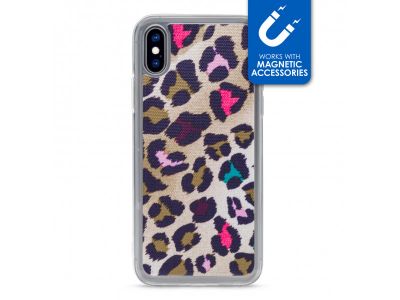 My Style Magneta Case for Apple iPhone X/Xs Colorful Leopard