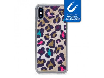 My Style Magneta Case for Apple iPhone Xs Max Colorful Leopard