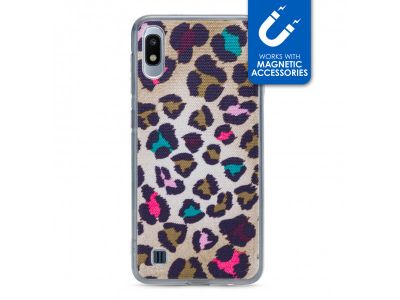 My Style Magneta Case for Samsung Galaxy A10 Colorful Leopard
