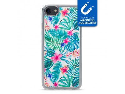 My Style Magneta Case for Apple iPhone 6/6S/7/8/SE (2020) White Jungle