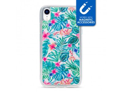 My Style Magneta Case for Apple iPhone XR White Jungle