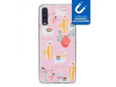 My Style Magneta Case for Samsung Galaxy A30s/A50 Pink Alpaca