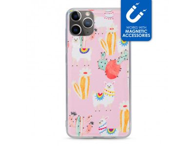 My Style Magneta Case for Apple iPhone 11 Pro Pink Alpaca