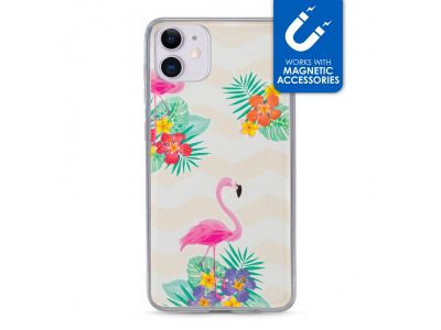 My Style Magneta Case voor Apple iPhone 11 - Flamingo