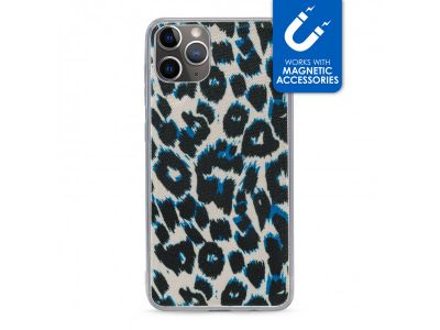 My Style Magneta Case for Apple iPhone 11 Pro Max Blue Leopard