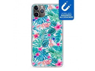 My Style Magneta Case voor Apple iPhone 11 Pro Max - Wit Jungle