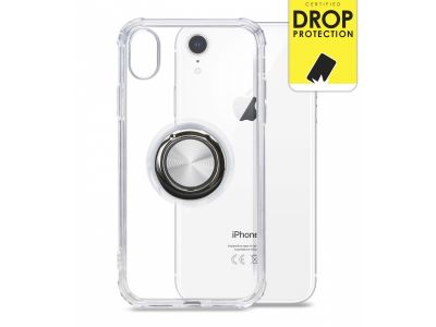 My Style Protective Flex Magnet Ring Case for Apple iPhone XR Clear