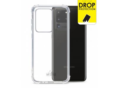 My Style Protective Flex Case voor Samsung Galaxy S20 Ultra/S20 Ultra 5G - Transparant