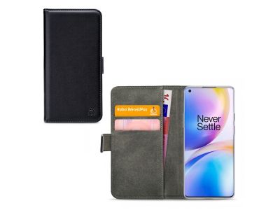 Mobilize Classic Gelly Wallet Book Case OnePlus 8 Pro Black