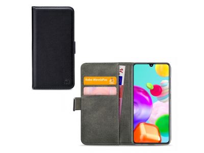 Mobilize Classic Gelly Wallet Book Case Samsung Galaxy A41 Black