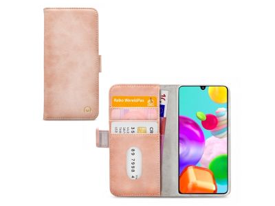 Mobilize Elite Gelly Wallet Book Case Samsung Galaxy A41 Soft Pink