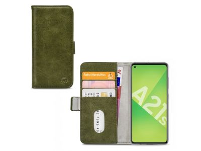 Mobilize Elite Gelly Book Case Samsung Galaxy A21s - Groen