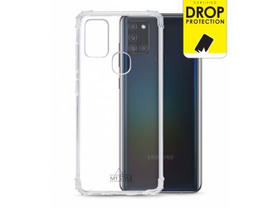 My Style Protective Flex Case for Samsung Galaxy A21s Clear