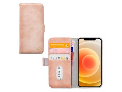 Mobilize Elite Gelly Wallet Book Case Apple iPhone 12/12 Pro Soft Pink