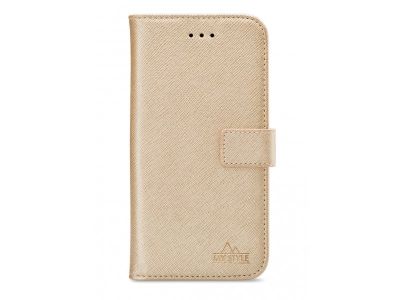My Style Flex Book Case voor Samsung Galaxy M11 - Goud
